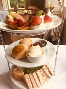 Afternoon tea for two in Lampeter