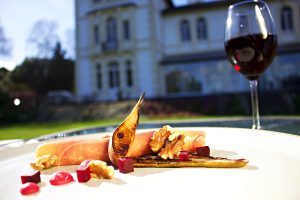 Summer dining at The Falcondale