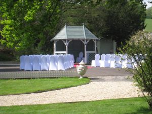 Get married outside in our Garden pavilion